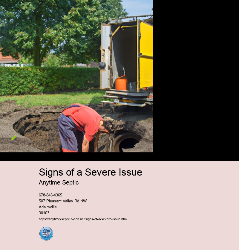 Signs of a Severe Issue