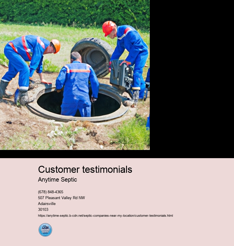 Customer testimonials